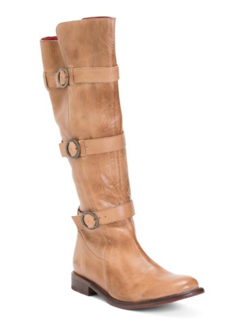 BED/STU Made In Mexico Leather Kitty Boots
